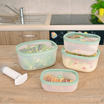 STATUS Комплект вакуум контейнери Fresko Family Set 9 части
